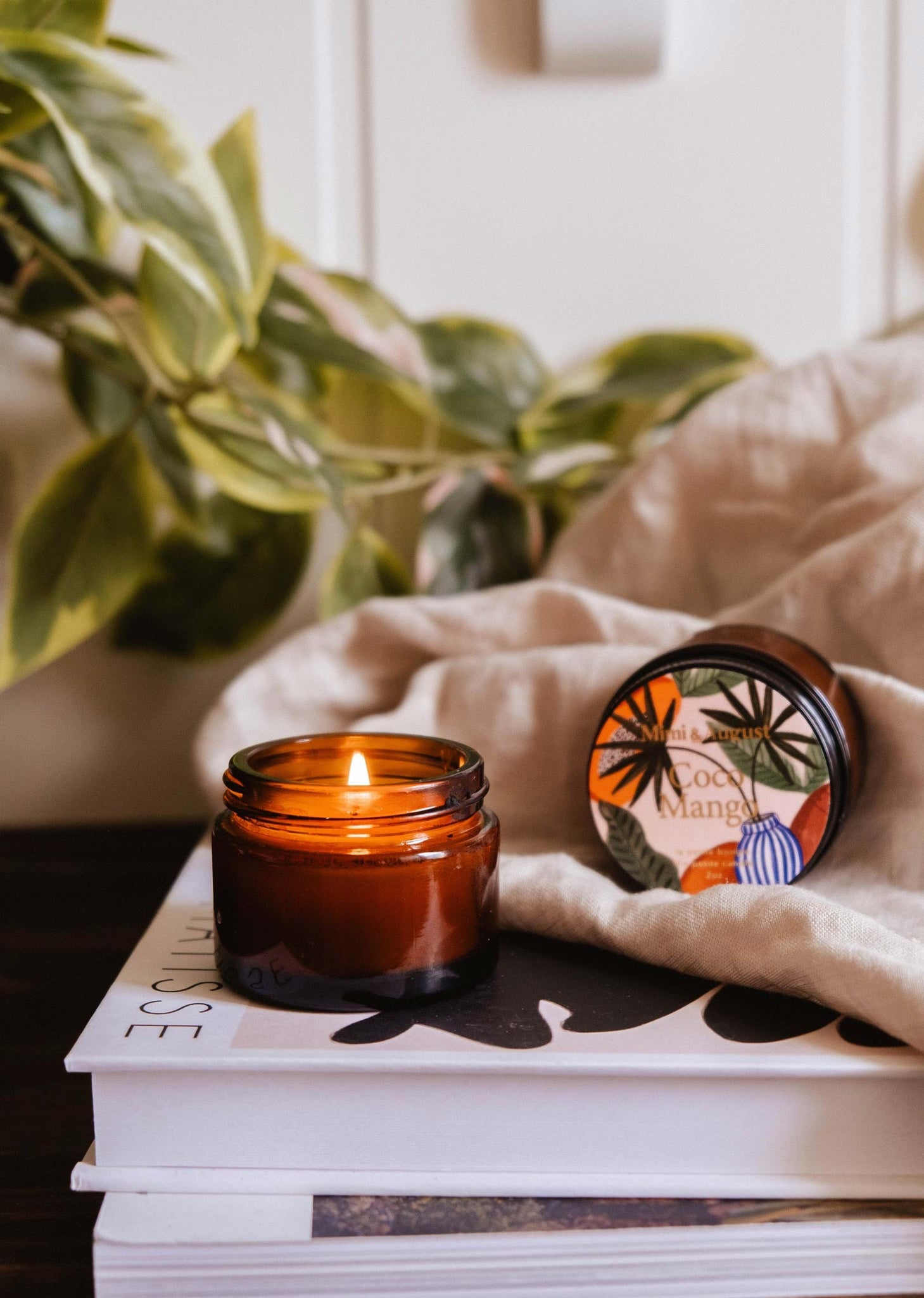Bougie réutilisable - Coco Mangue - 2 oz