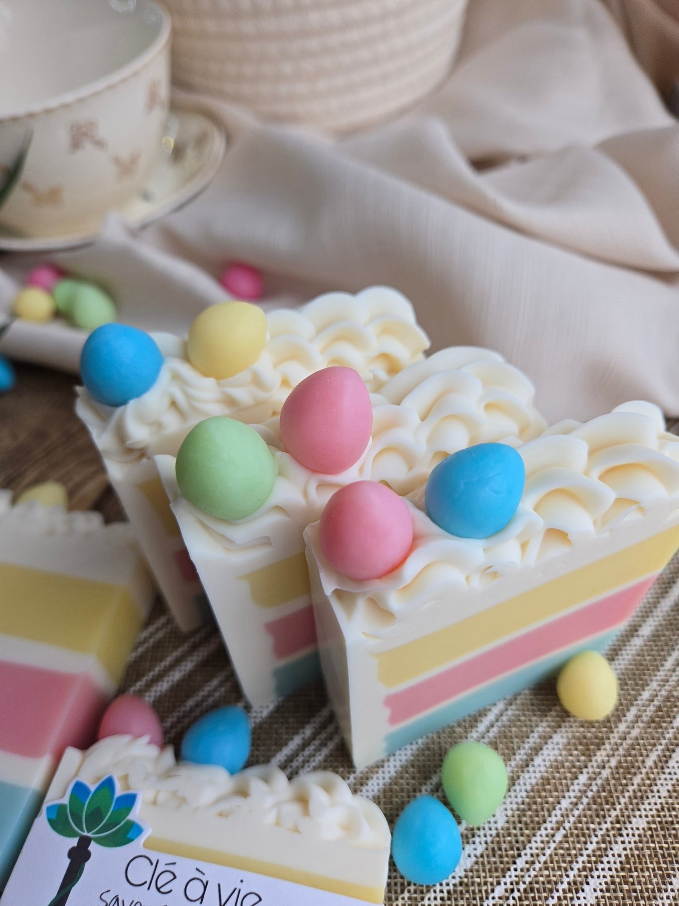 Savon - Gâteau aux petits cocos