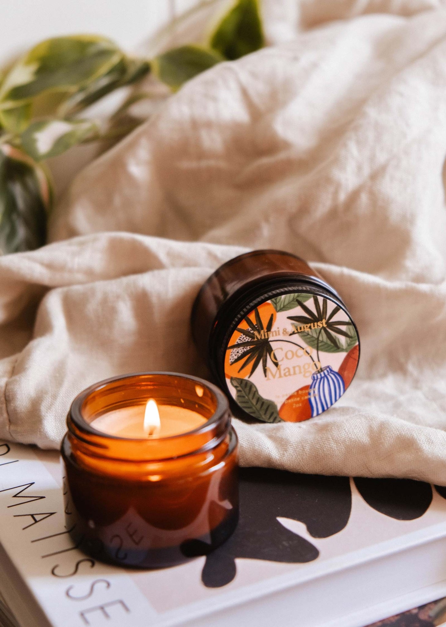 Bougie réutilisable - Coco Mangue - 2 oz