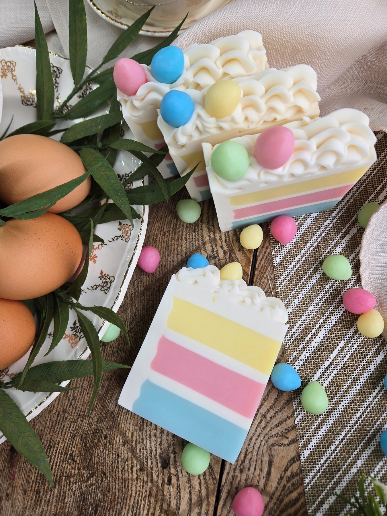 Savon - Gâteau aux petits cocos