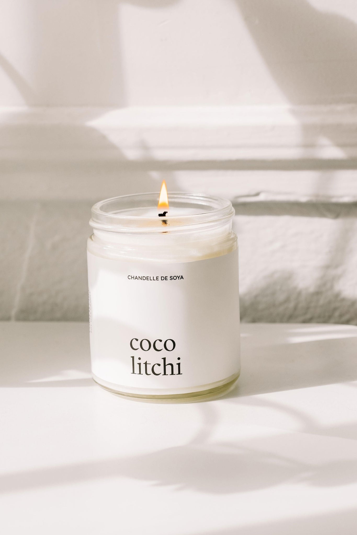 Chandelle de soya - Coco litchi