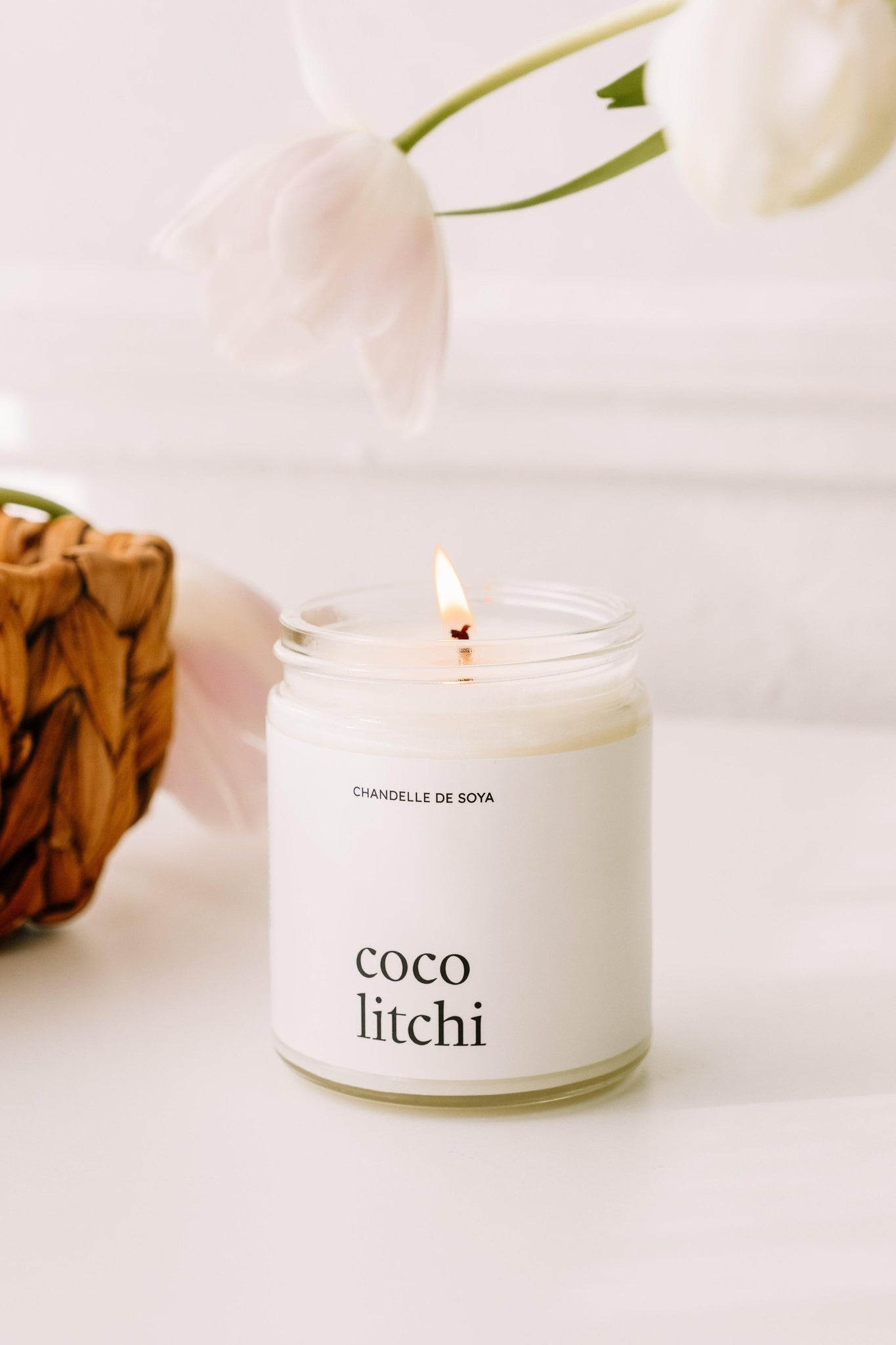 Chandelle de soya - Coco litchi