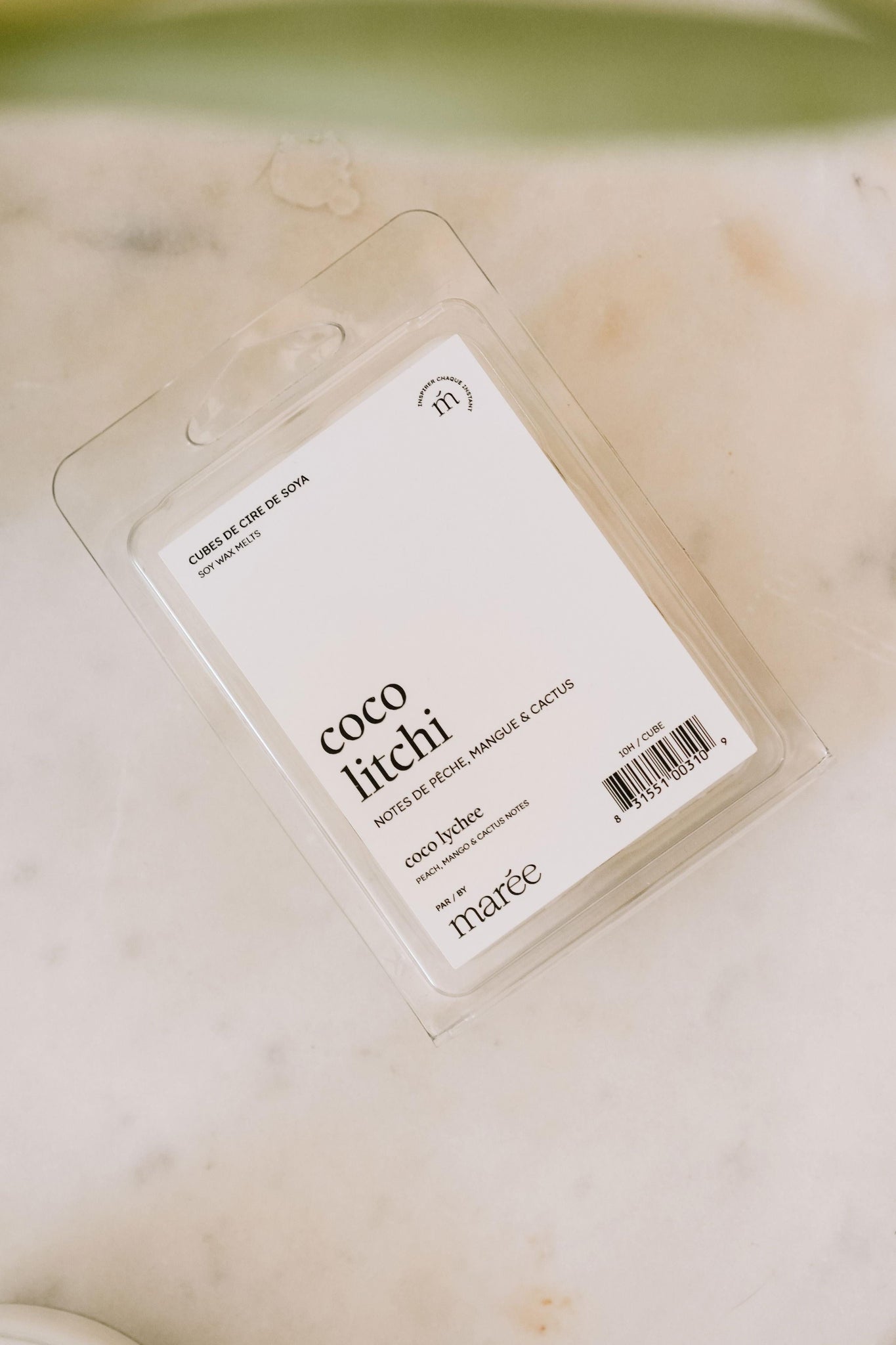 Pastilles de cire de soya pour diffuseur - Coco litchi