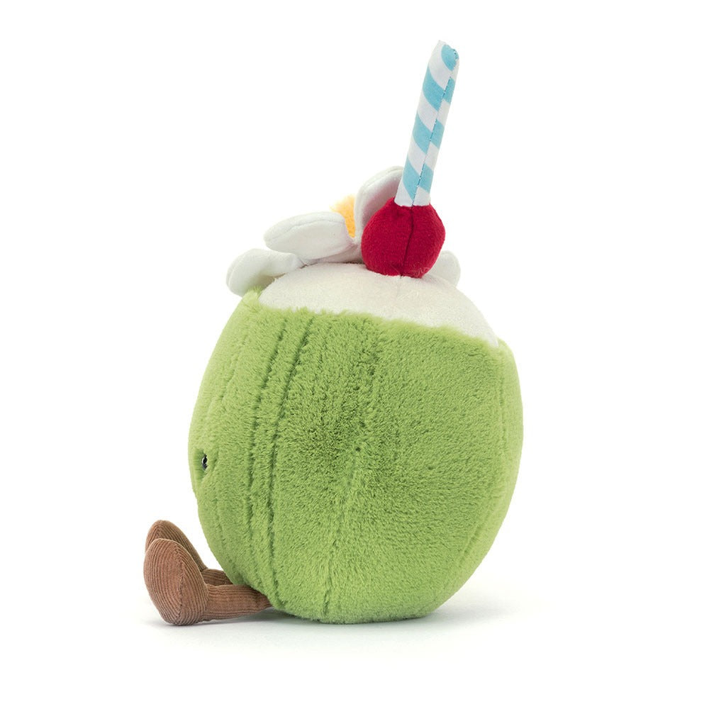 Peluche Jellycat - Amuseables noix de coco Aruba