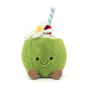 Peluche Jellycat - Amuseables noix de coco Aruba