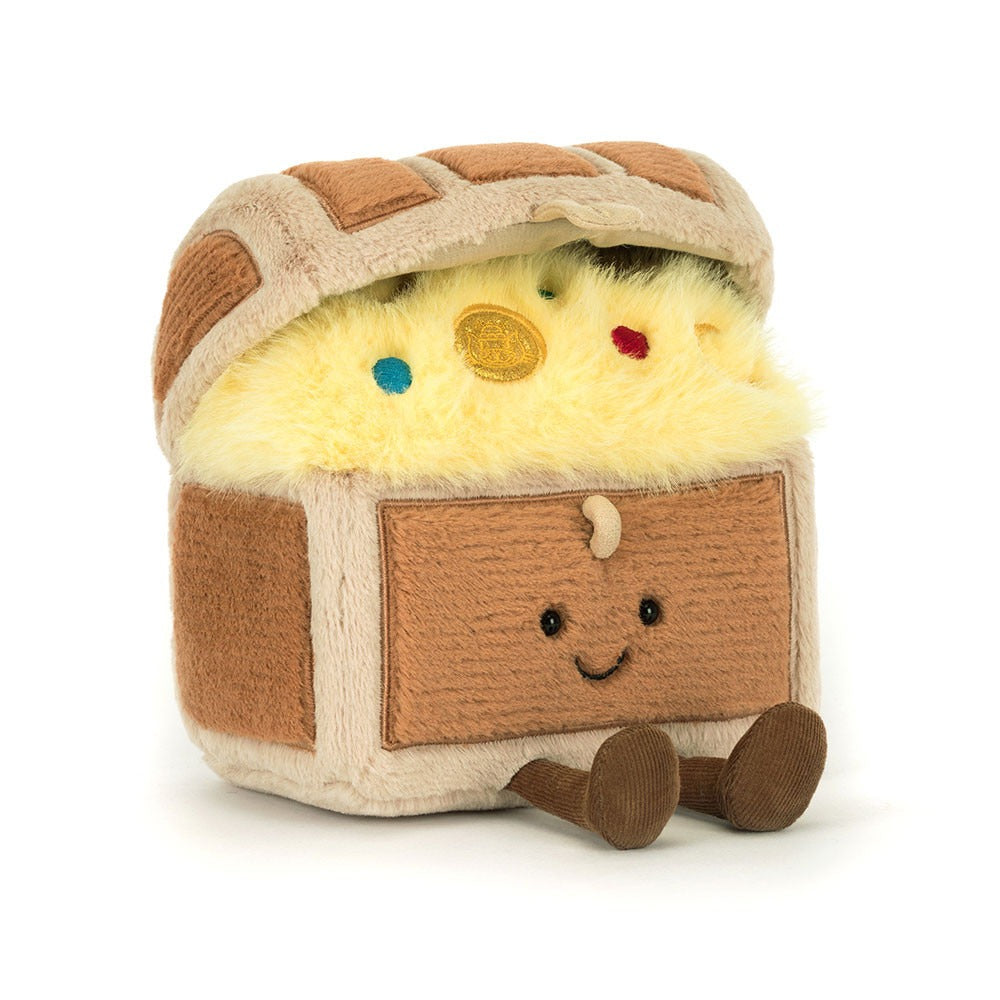 Peluche Jellycat  - Amuseables coffre aux trésors