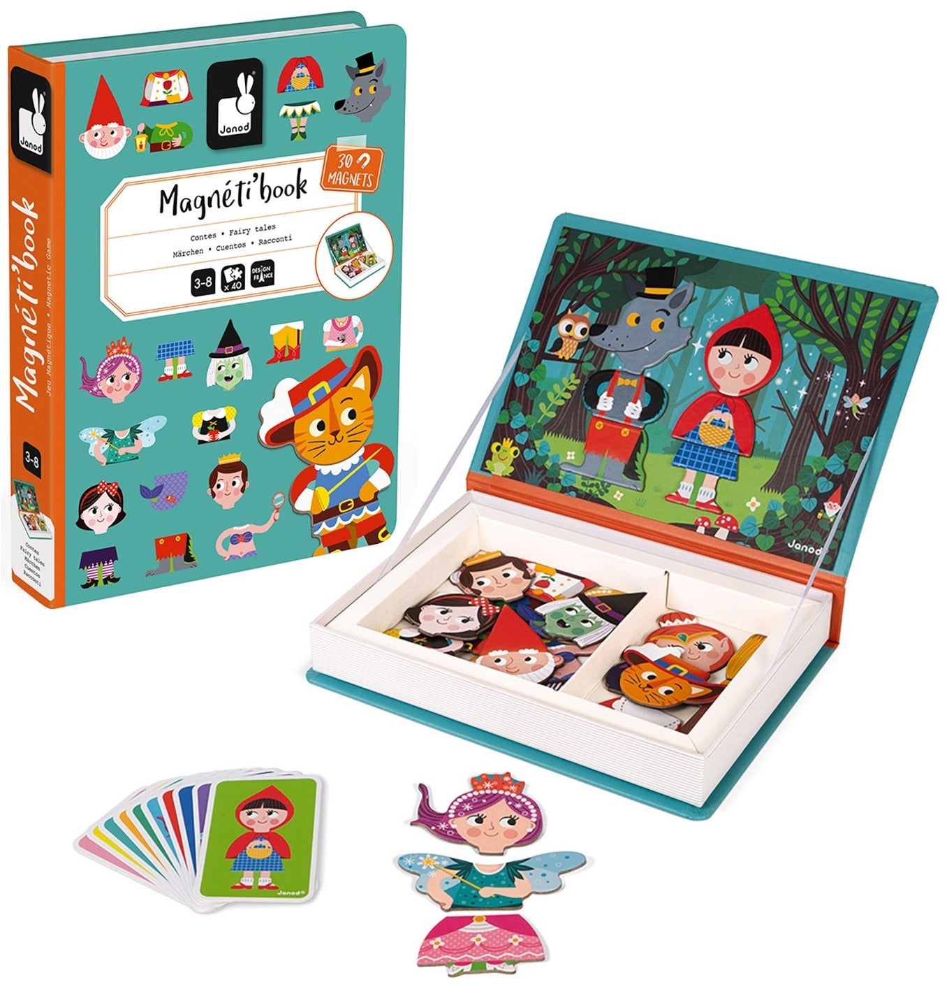 Jeu Magnétibook - Contes de fées
