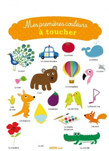 Livre - Mes premières couleurs à toucher