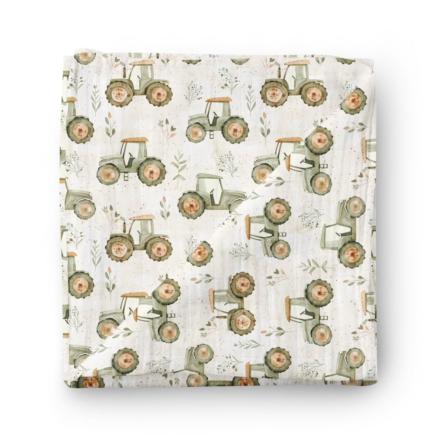 Couverture mousseline de bambou - Travail au champs
