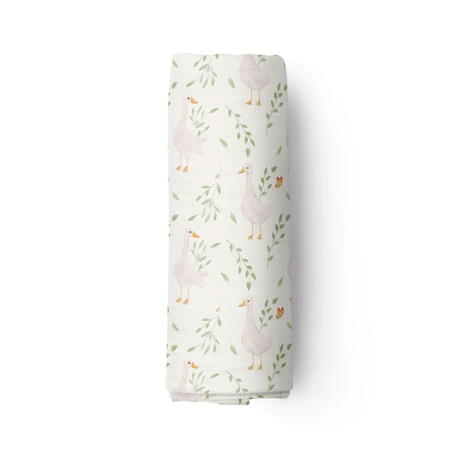 Couverture mousseline de bambou - Blanc duvet