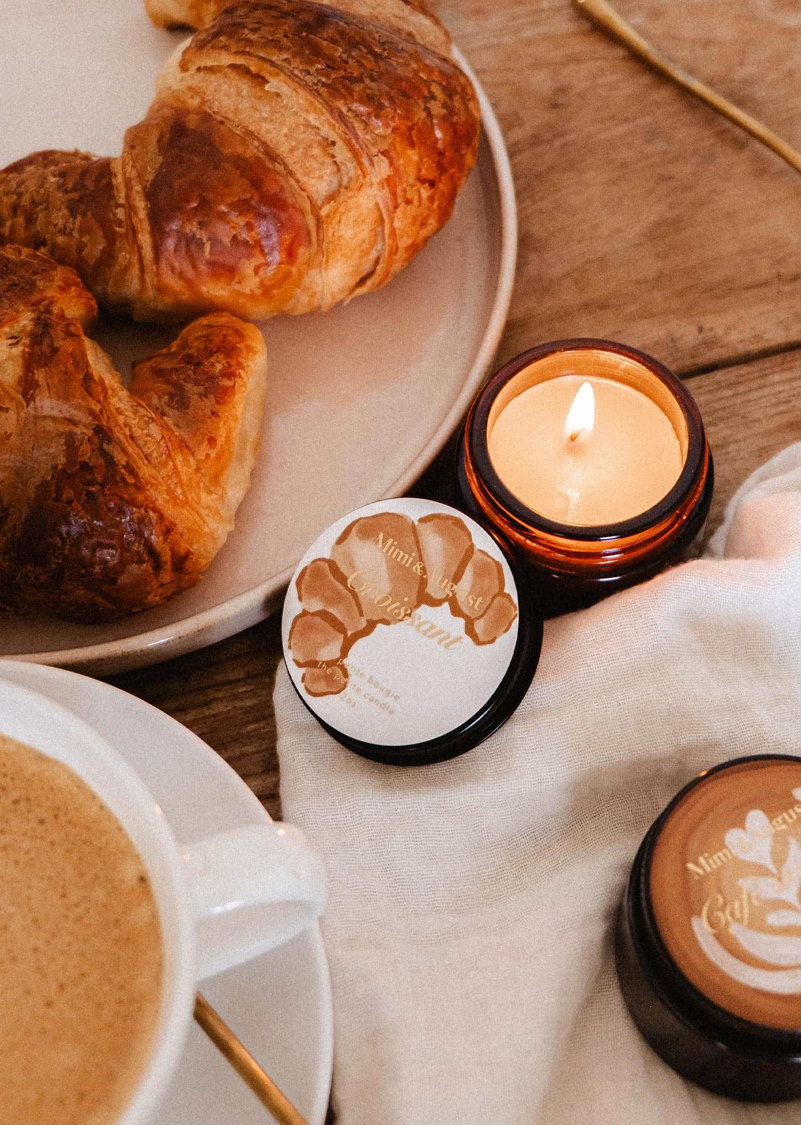 Bougie de Soya 2 oz - Croissant