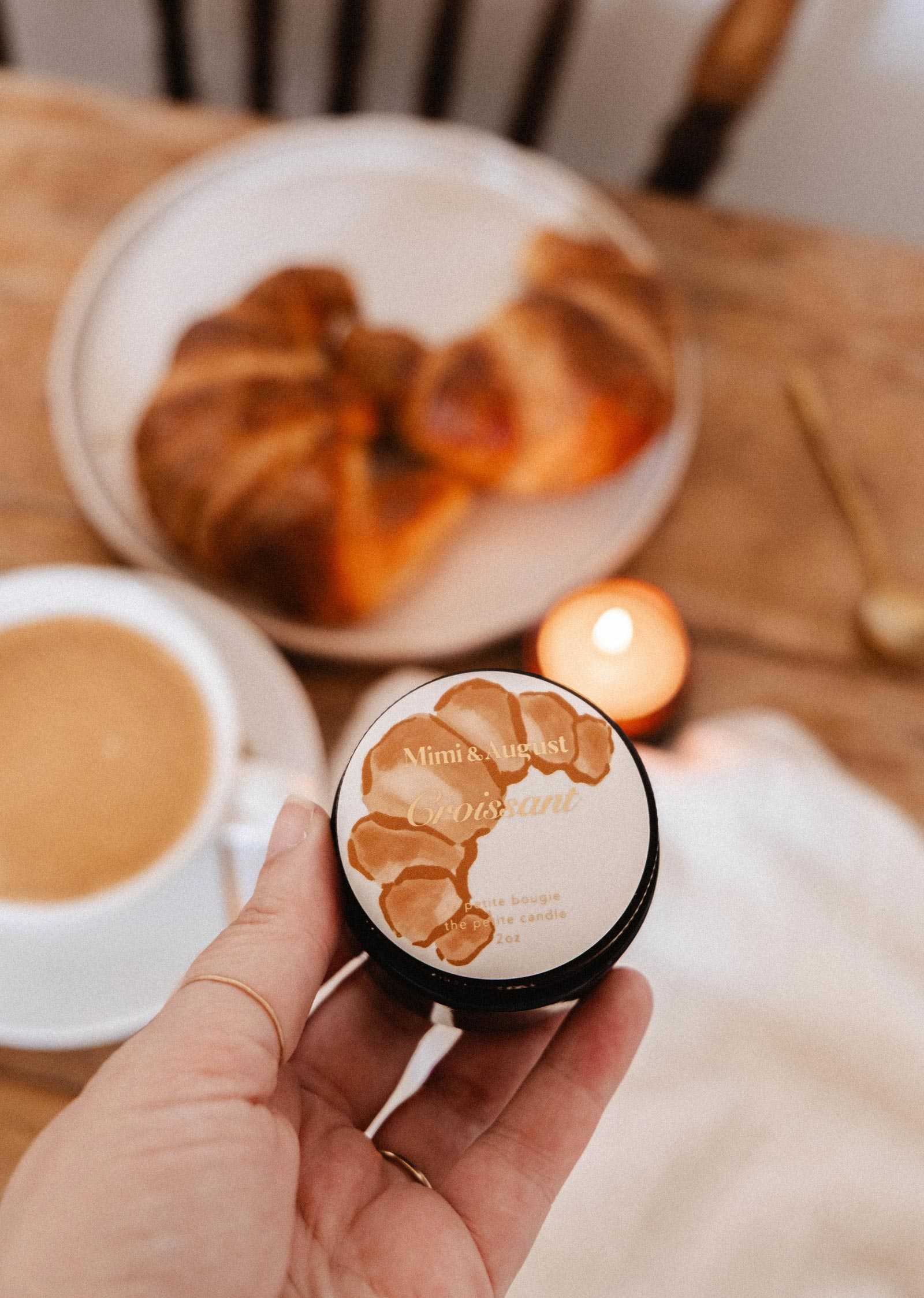 Bougie de Soya 2 oz - Croissant