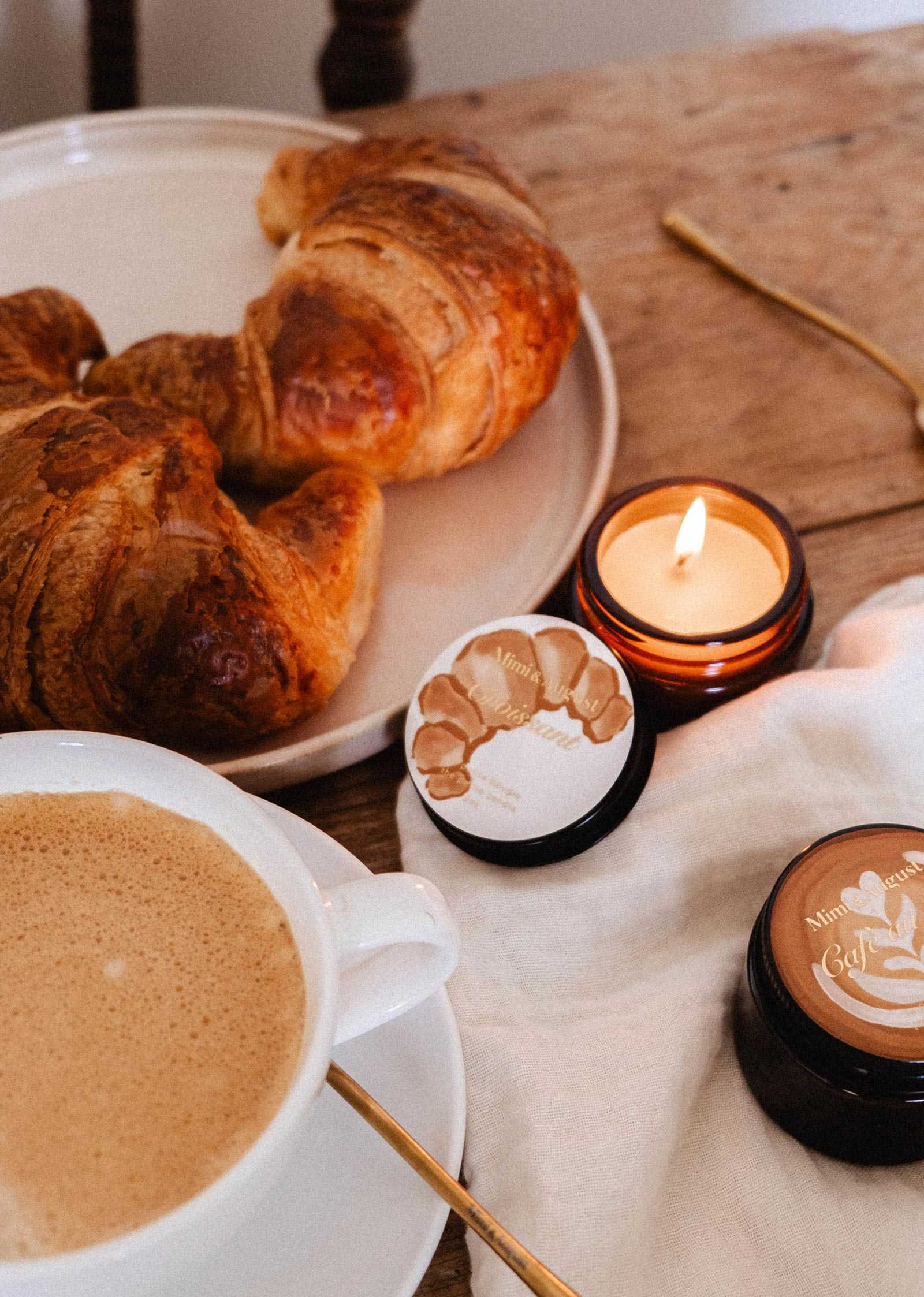 Bougie de Soya 2 oz - Croissant