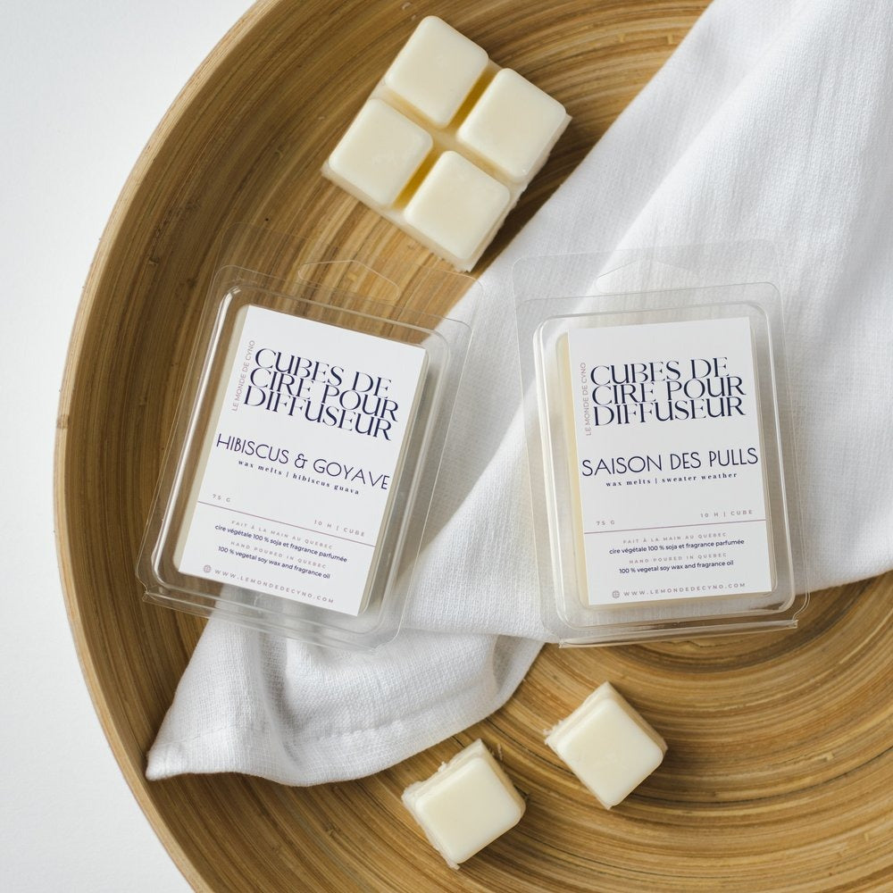 Cubes de cire pour diffuseur