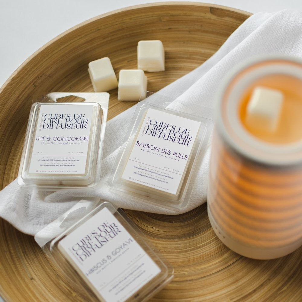 Cubes de cire pour diffuseur