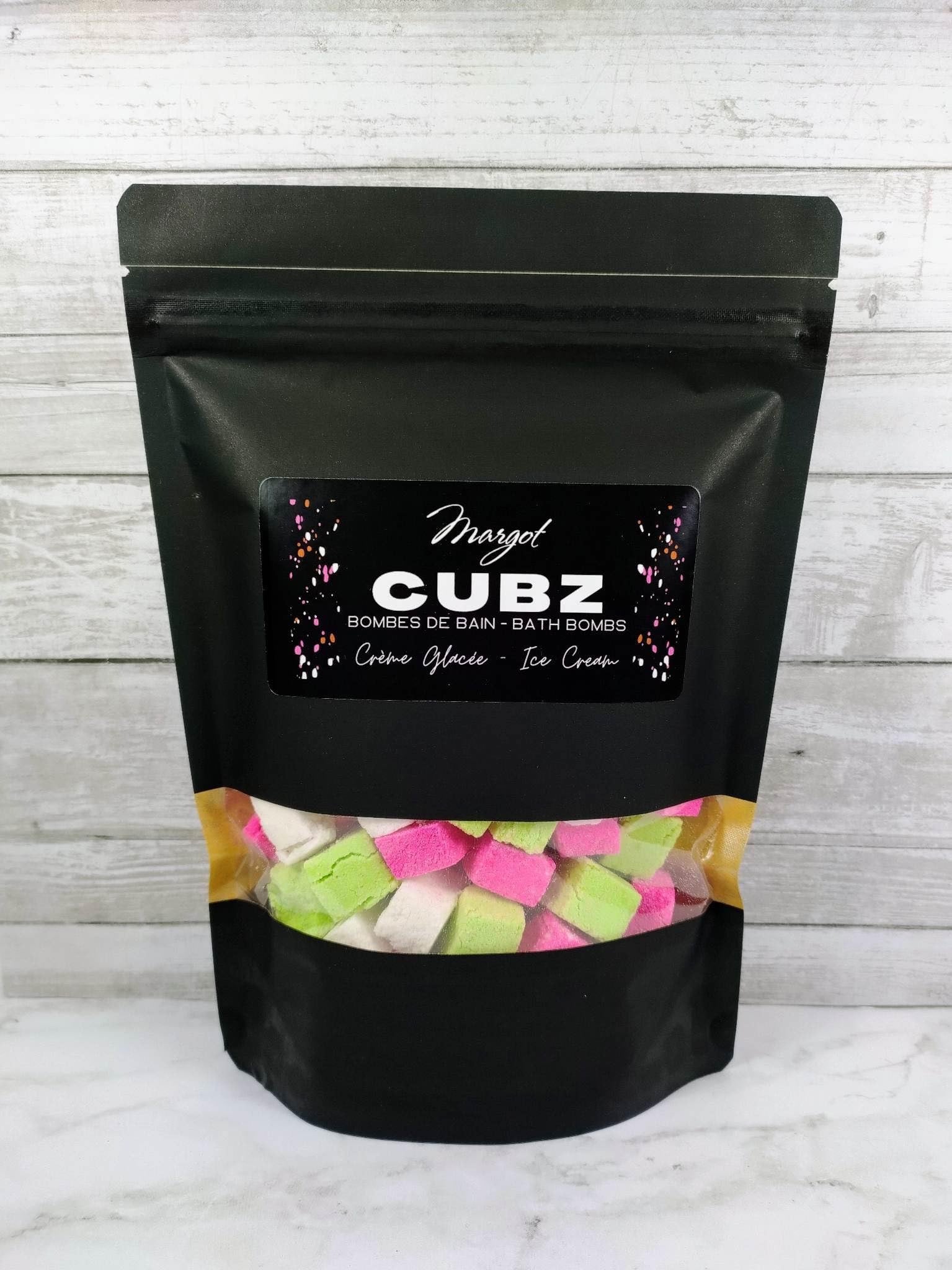 Bombes de bains Cubz - Crème glacée