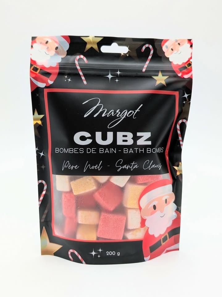 Cubz pour le bain - Père Noël