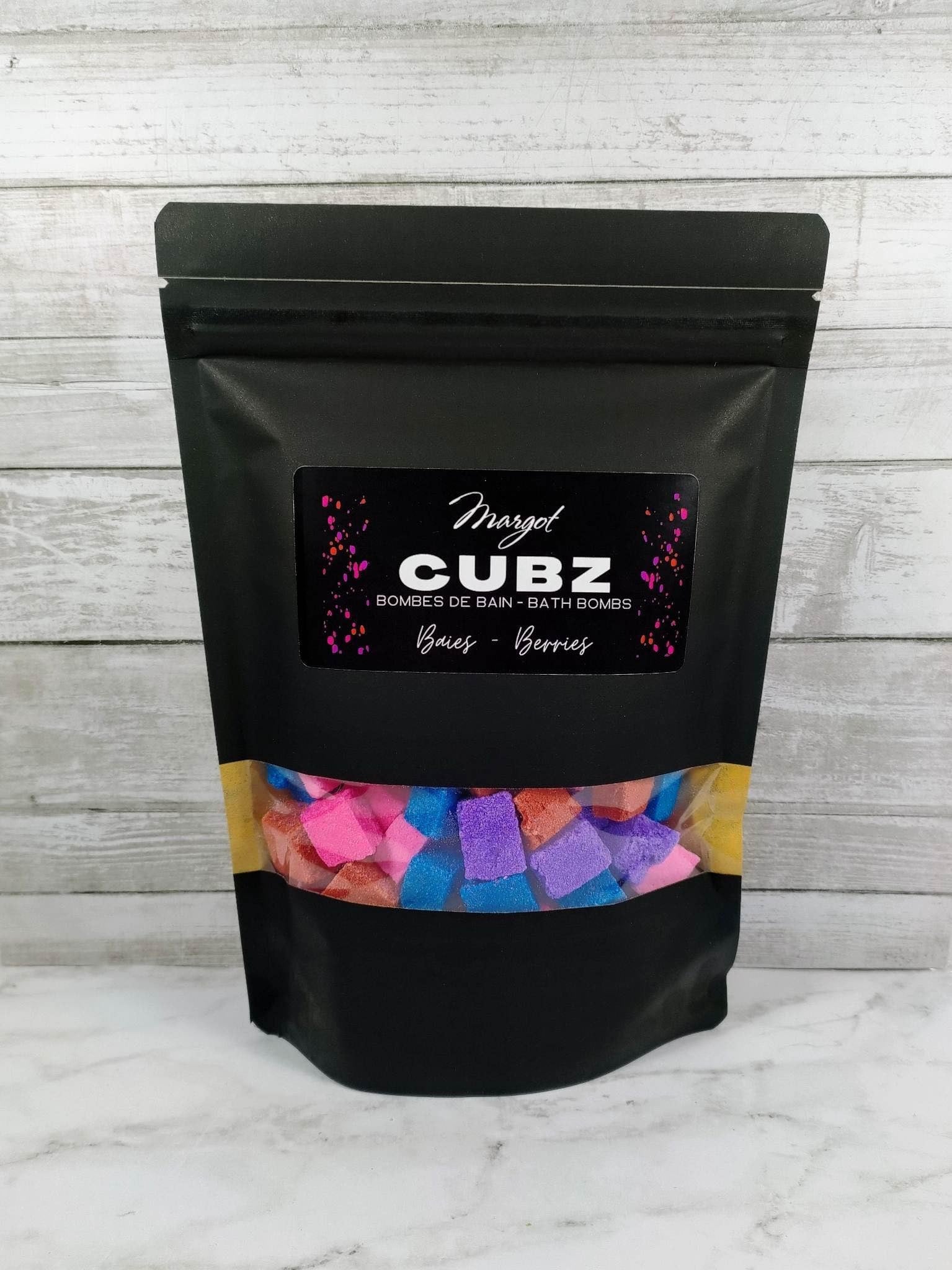 Bombes de bains Cubz - Baies