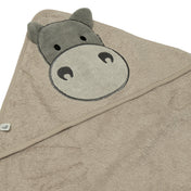 Serviette à capuchon pour bébé - Hippo