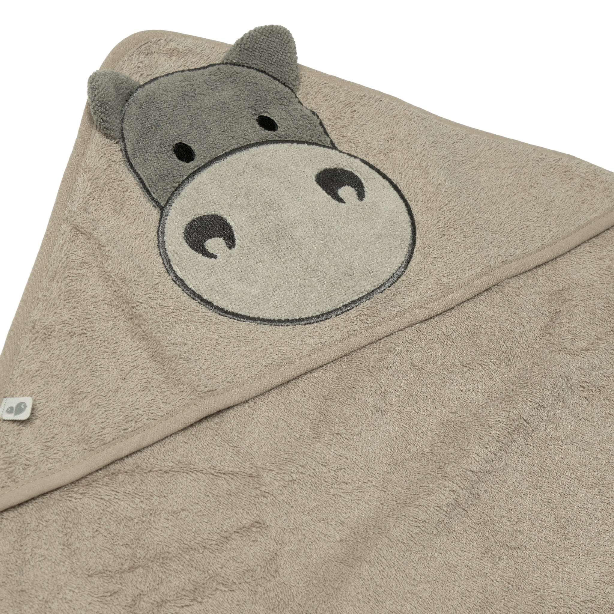 Serviette à capuchon pour bébé - Hippo
