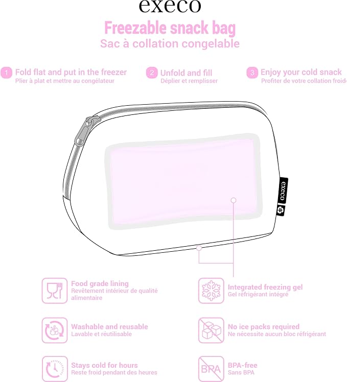 Sac à collation congelable - Popsicle