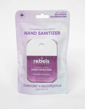 Désinfectant pour les mains de poche – Lavande et eucalyptus | Rebels Refinery