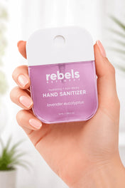 Désinfectant pour les mains de poche – Lavande et eucalyptus | Rebels Refinery