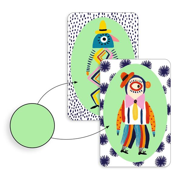 Speedy Crazy | Jeu de cartes de rapidité | Djeco