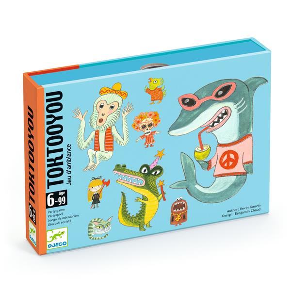 Toktooyou de Djeco – Jeu de cartes et d’imitation dès 6 ans
