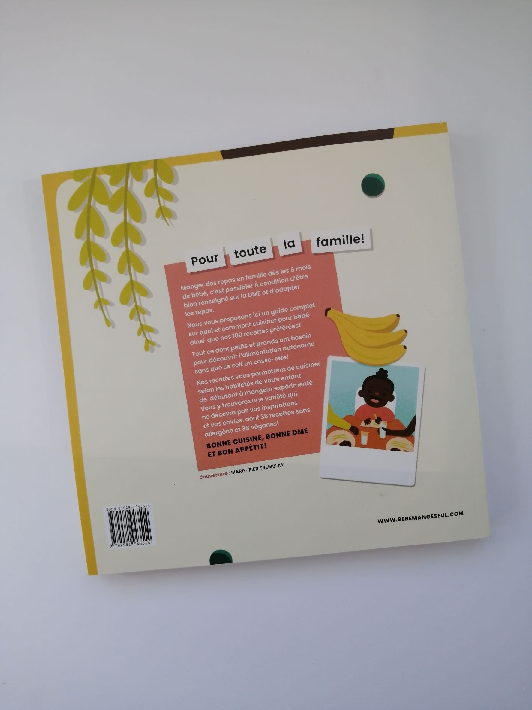 Livre - Nos 100 recettes DME