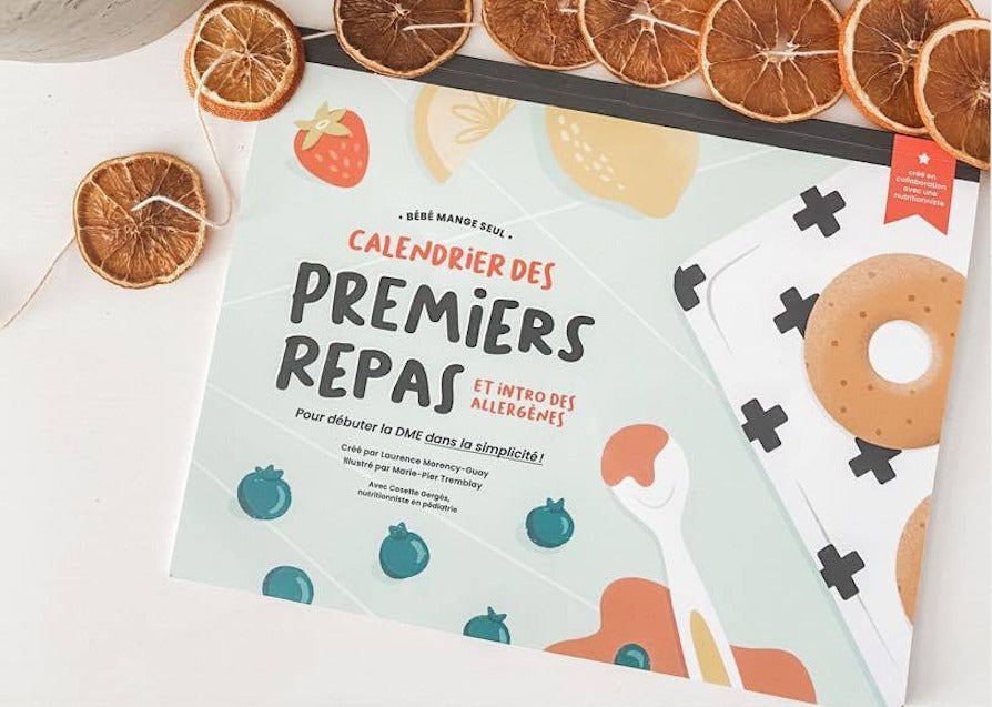 Calendrier des premiers repas et introduction des allergènes