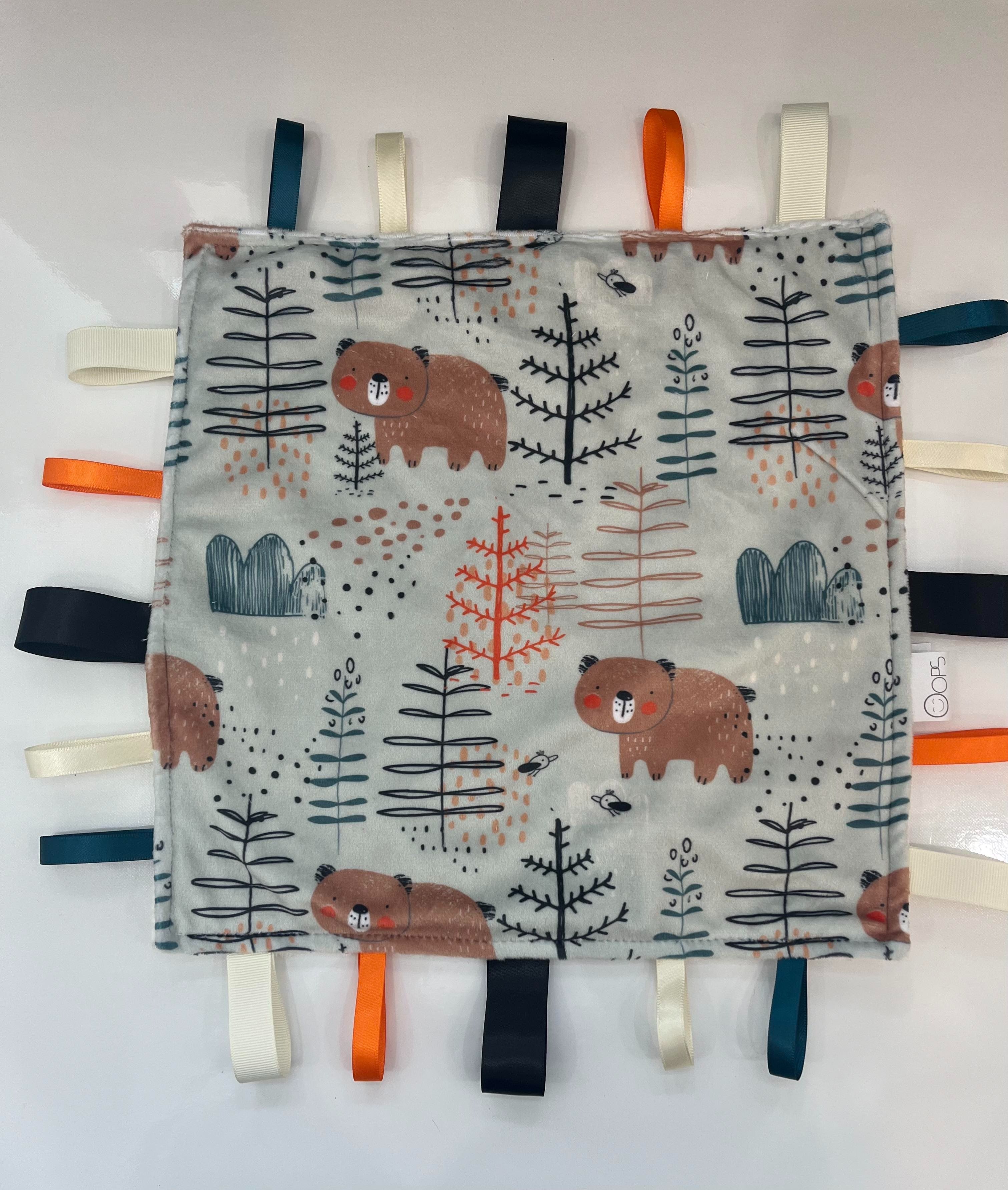 Doudou étiquettes - Ours
