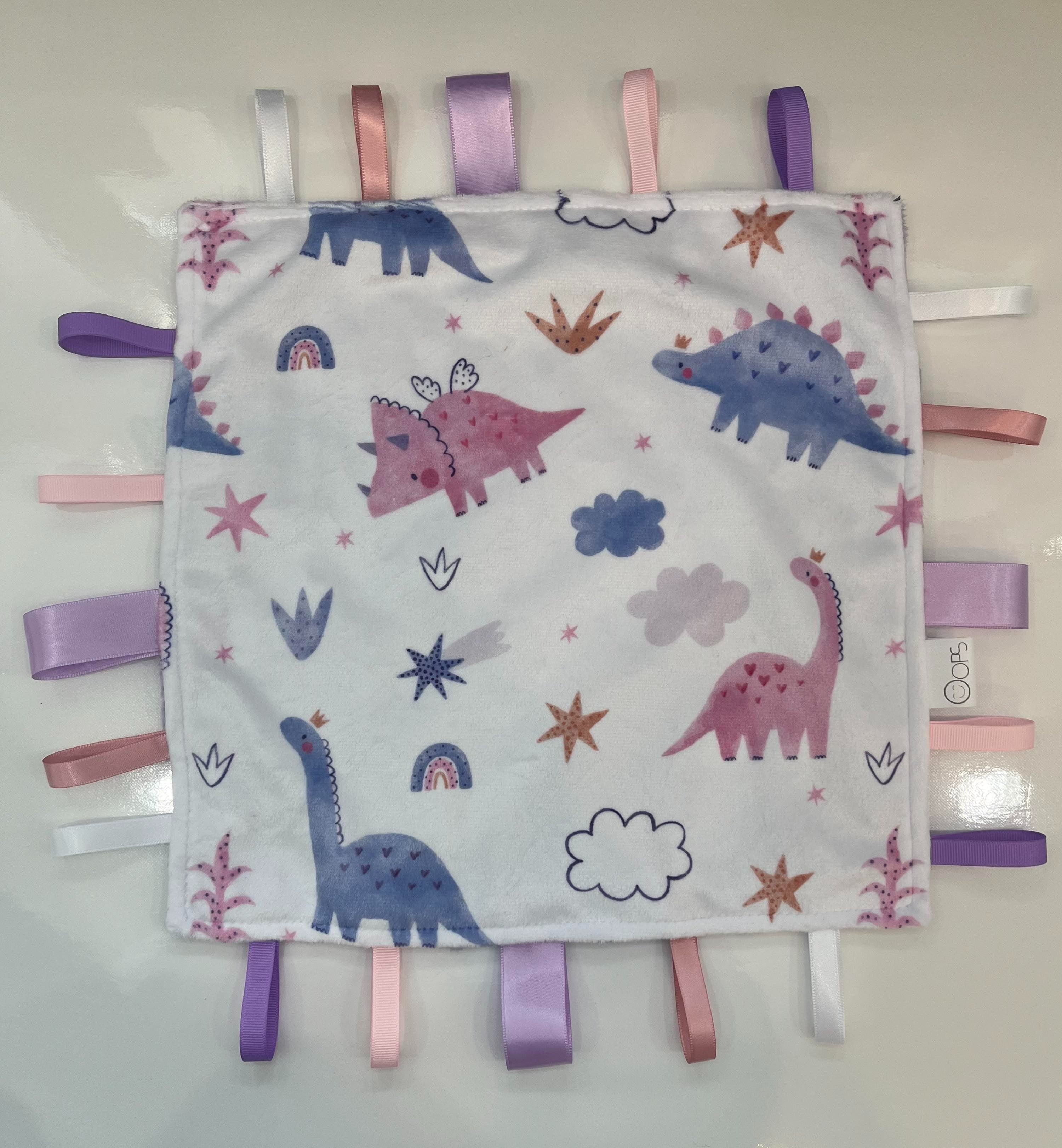 Doudou étiquettes - Dino