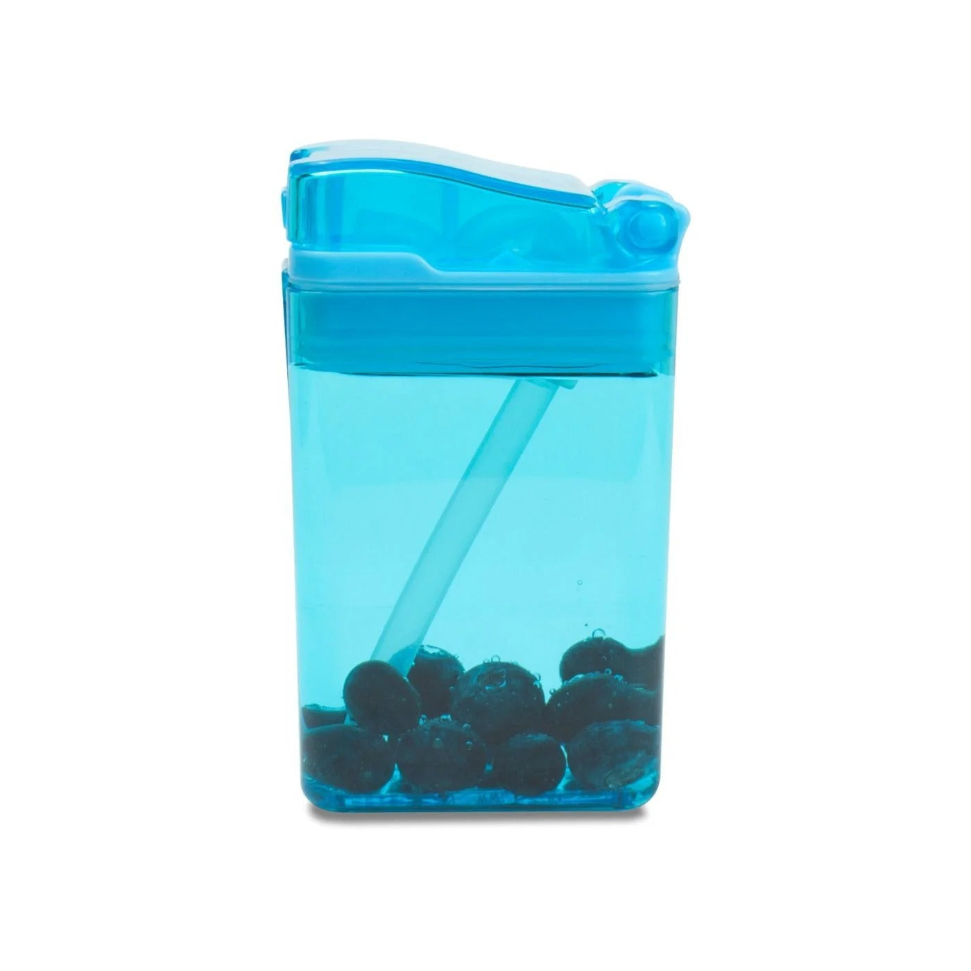 Boîte à jus réutilisable - Bleu