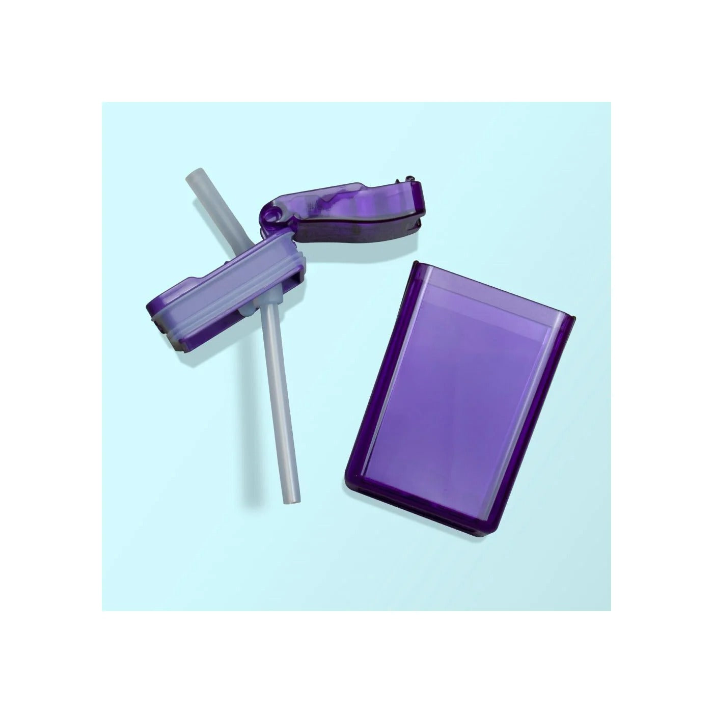 Boîte à jus réutilisable - Mauve