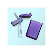 Boîte à jus réutilisable - Mauve