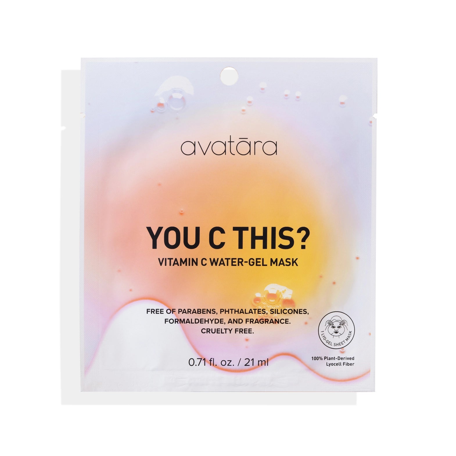 Tu es C This ? Masque en gel aqueux éclaircissant à la vitamine C