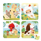 Puzzle - Évolutifs Animaux de la ferme
