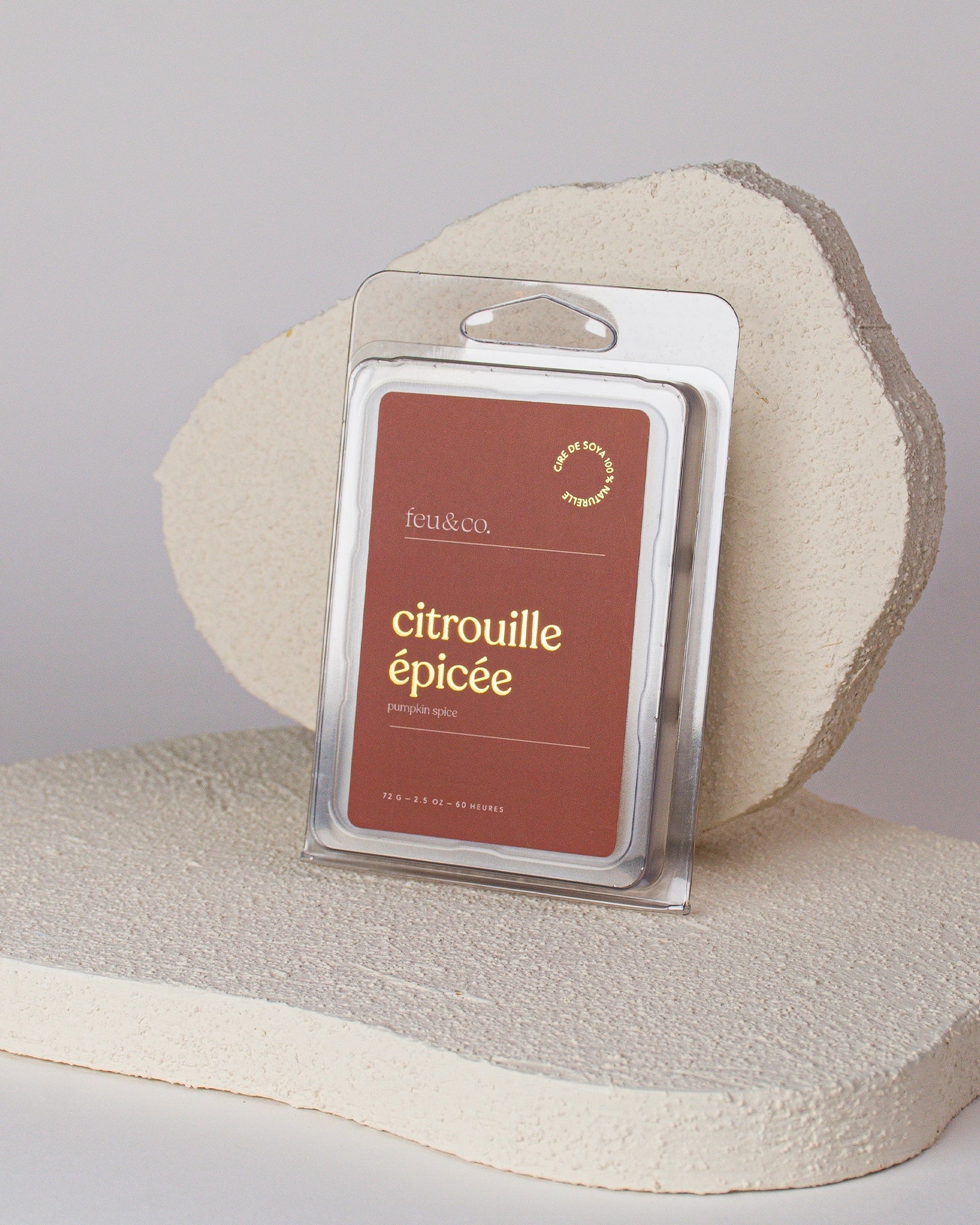 Cubes de cire - Citrouille épicée