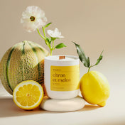 Bougie - Citron et melon