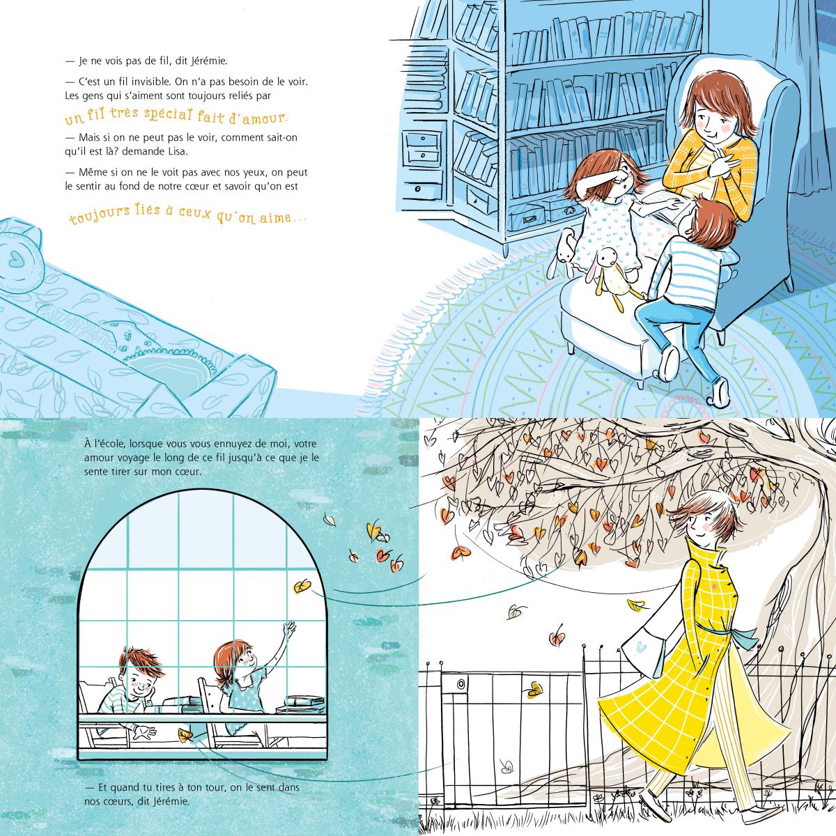 Livre - Le fil invisible