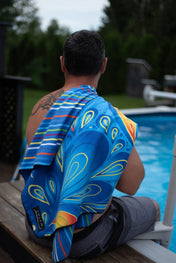 Serviette de plage XL - Flamenco