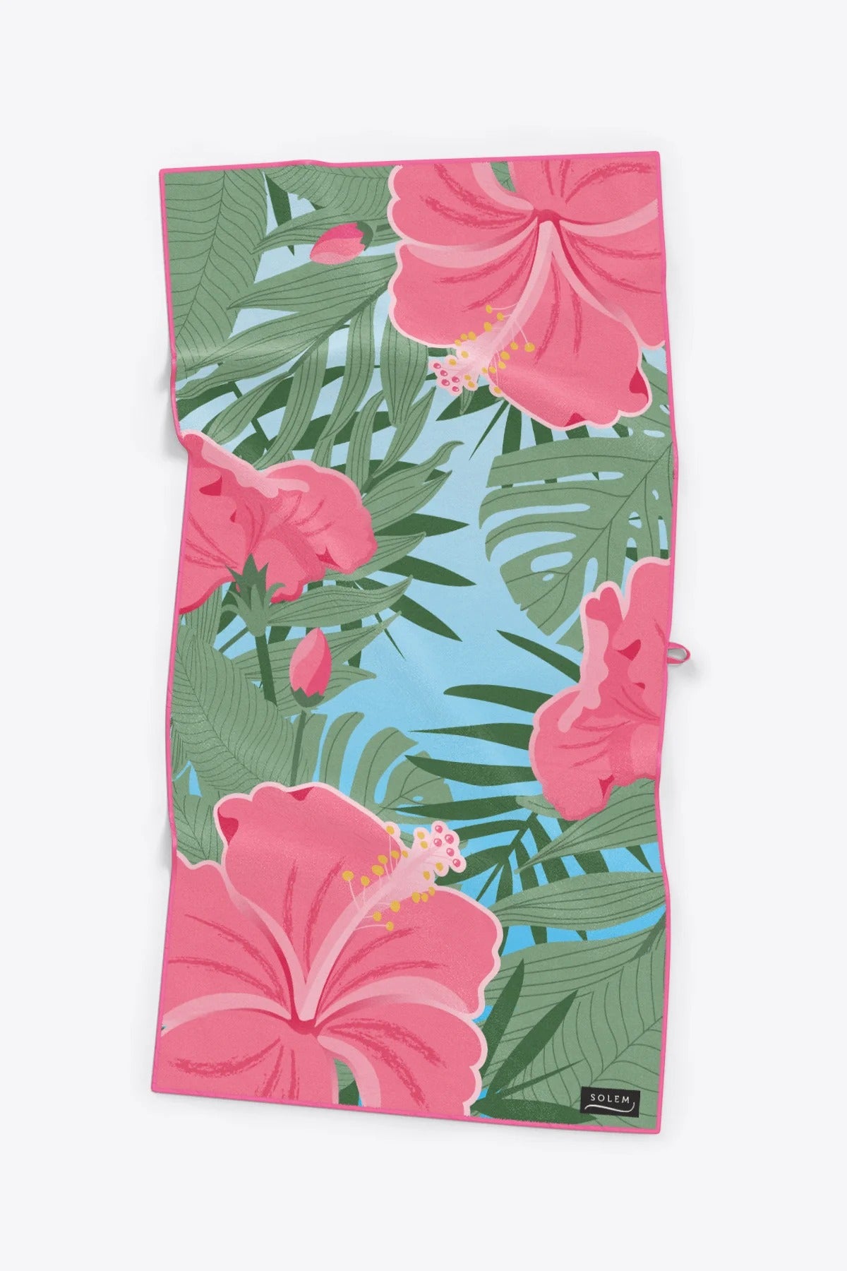 Serviette de plage XL - Fleurs des Îles