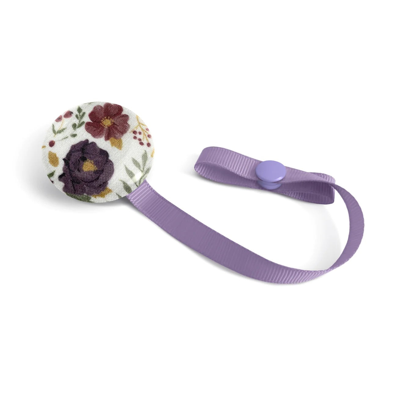 Attache suce - Fleur mauve