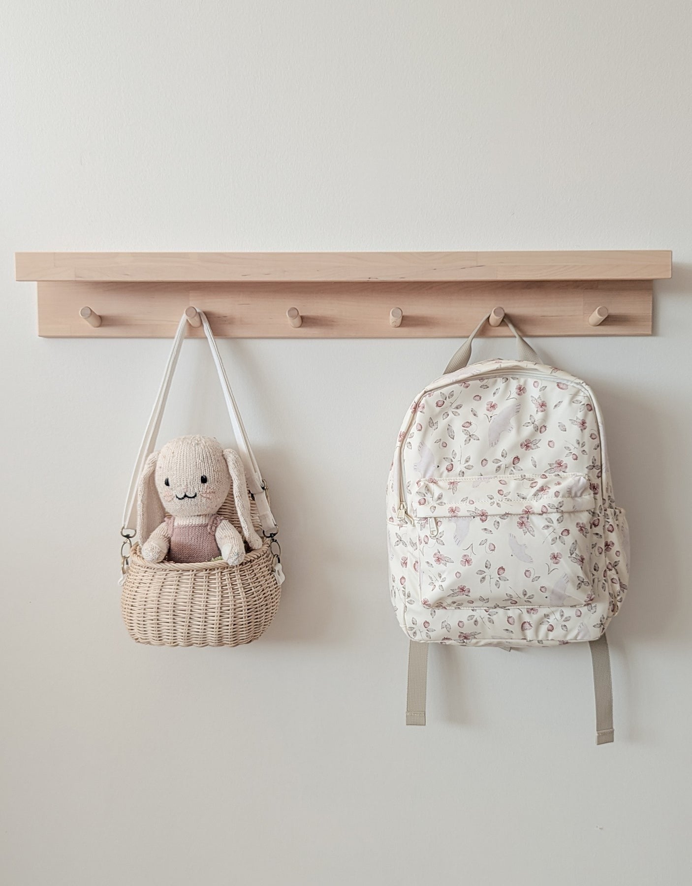 Sac-à-dos mini - Fleurs et oiseaux