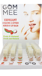 Exfoliant & Baumes à lèvres fruités réparateur