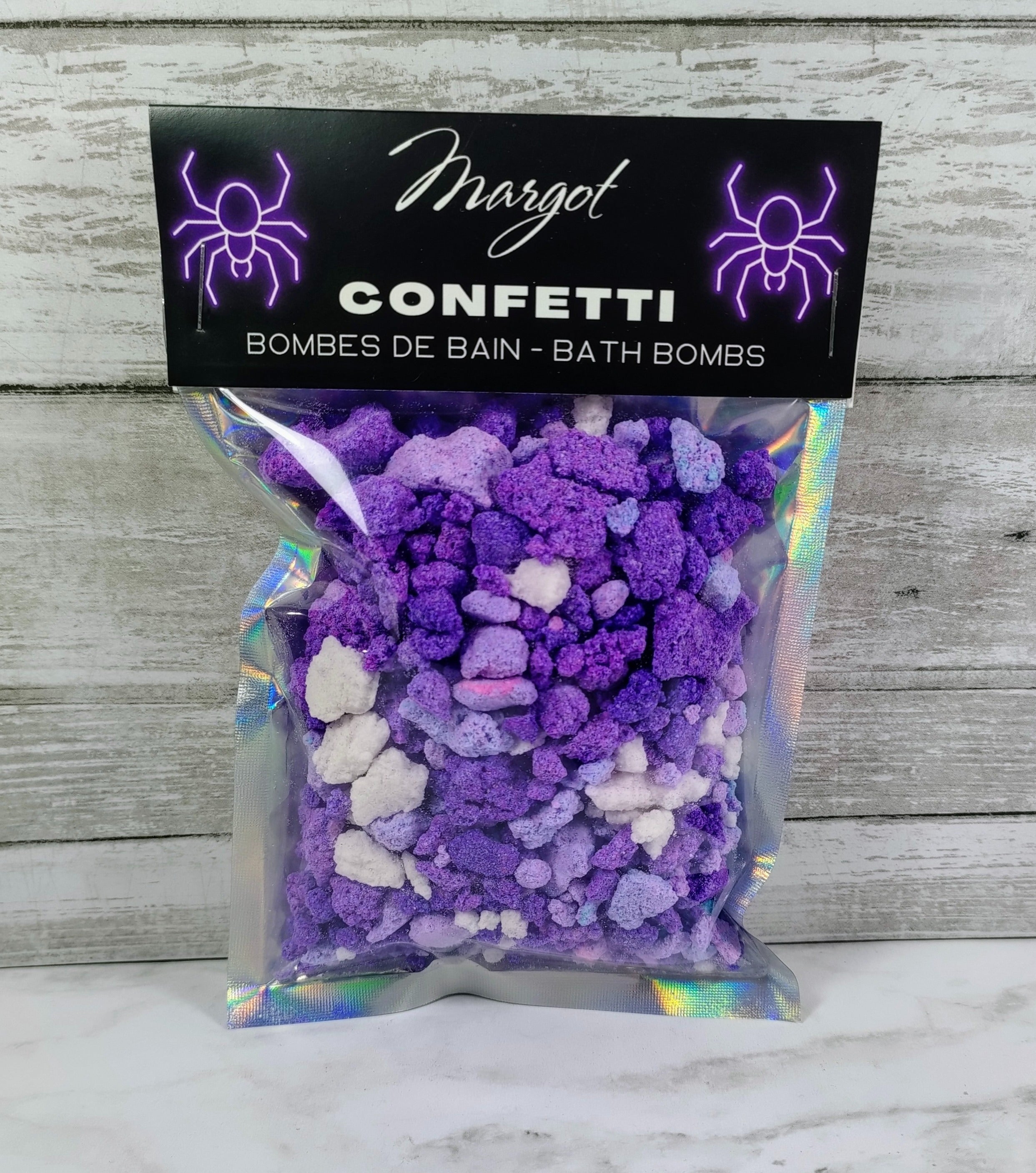 Bombe de bain - Halloween mauve