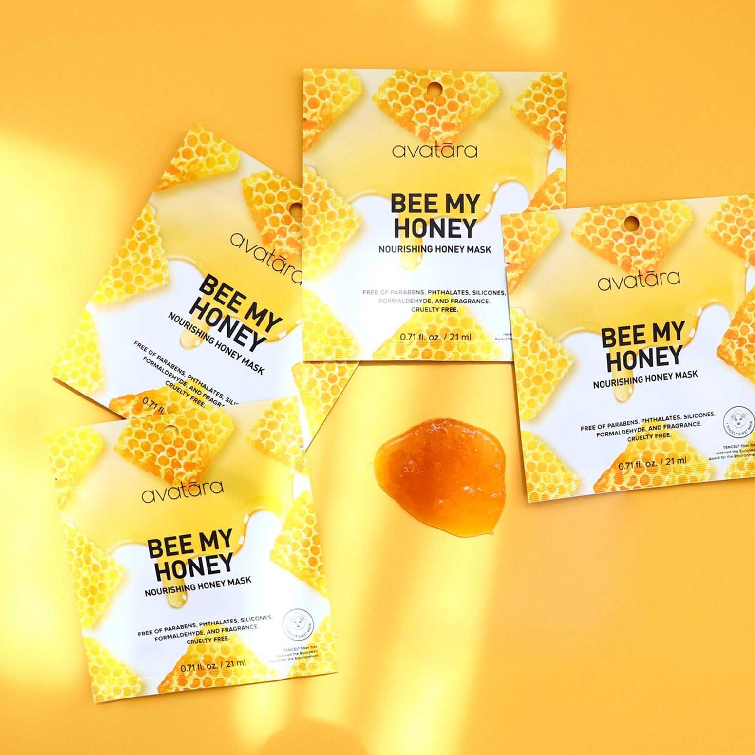 Masque nourrissant en tissu - Bee My Honey