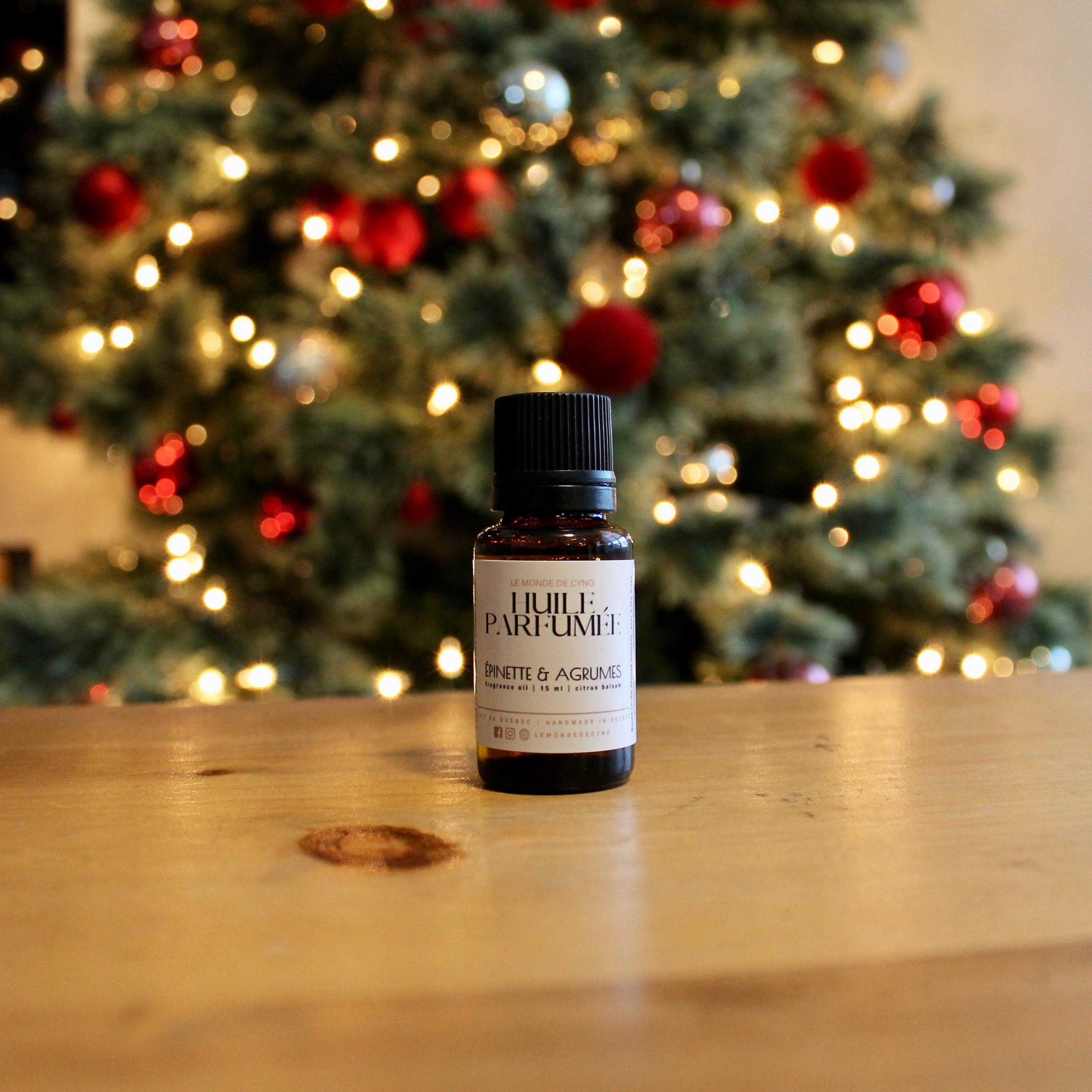 Huile parfumée - Épinette et agrumes