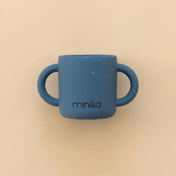 Tasse d'apprentissage avec poignées -  Indigo